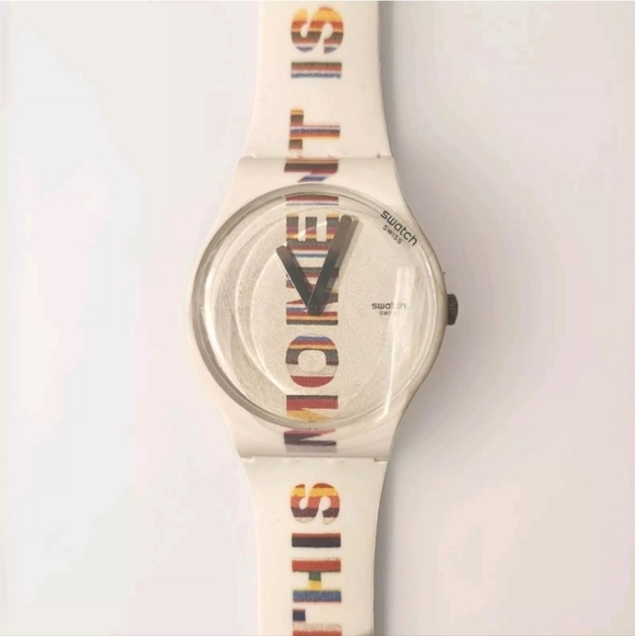 Swatch watch TIME'S MAGIC SUOZ330 Designed by Dorothy M Yoon New in box - Picture 4 of 7